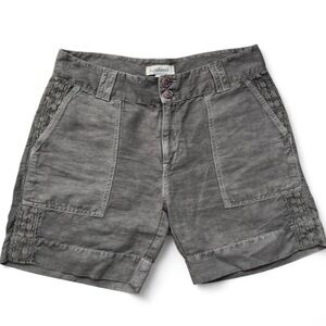 Sundance Gray Linen Women’s Shorts
